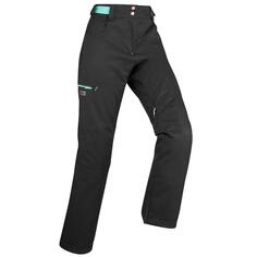 Лыжные и бордовые брюки Decathlon 500 Dreamscape, черный