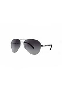 Солнцезащитные очки-авиаторы Ruby Rocks New York, серебро
