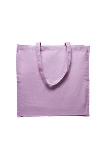 Холщовая большая сумка Build Your Brand, фиолетовый