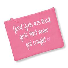 Хорошие девочки — плохие девочки, которых никогда не ловили Косметичка Темно-синий Серый или булавка 60 SECOND MAKEOVER, розовый