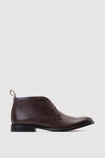 Кожаные ботинки чукка &apos;Nolan&apos; Smart Base London, коричневый