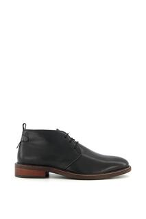 Кожаные ботинки чукка &apos;Mancent&apos; Dune London, черный