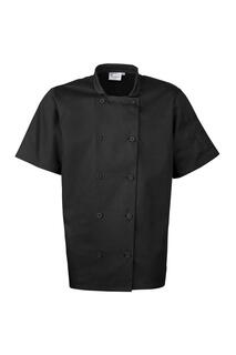 Спецодежда для шеф-поваров с короткими рукавами, комплект из 2 шт. Premier, черный Premier.