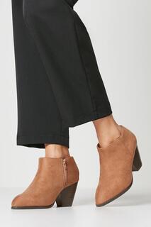 Хорошо для подошвы: ботинки Mona очень широкого кроя Dorothy Perkins, коричневый