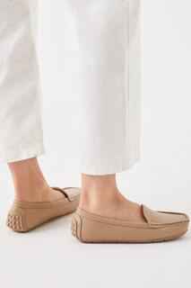 Хорошо для подошвы: мокасины Noelle Comfort Dorothy Perkins, бежевый