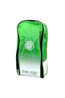 Официальная сумка для обуви Fade Football Crest Design Celtic FC, зеленый