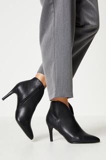 Туфли Amelie на среднем каблуке с острым носком на шпильке Wallis, черный