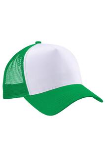 Полусетчатая кепка/головной убор дальнобойщика Beechfield, зеленый Beechfield®