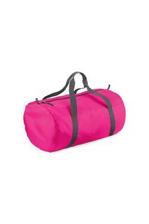 Спортивная сумка Barrel Packaway Bagbase, розовый