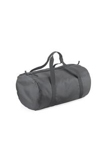 Спортивная сумка Barrel Packaway Bagbase, серый