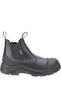 Кожаные защитные ботинки AS306C для дилеров Amblers, черный