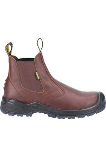 Кожаные защитные ботинки Amblers, коричневый