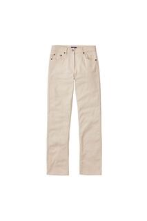 Цветные джинсы 27 дюймов (68,5 см) по внутренней стороне штанины Cotton Traders, коричневый