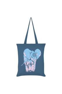 Большая сумка со слоном Unorthodox Collective, синий