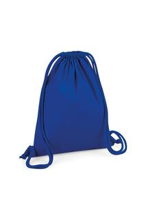 Спортивная сумка из органического хлопка премиум-класса Westford Mill, синий