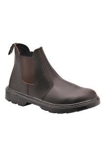 Кожаные защитные ботинки для дилеров Portwest, коричневый