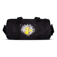 Спортивная сумка с нашивкой Pikachu, черная (DB478335POK) Pokemon, черный Pokémon