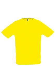 Спортивная футболка с короткими рукавами SOL&apos;S, желтый Sol's
