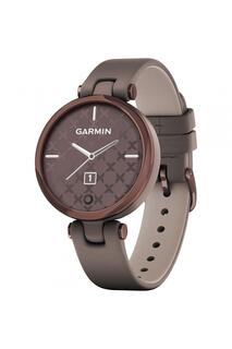 Цифровые кварцевые часы для фитнеса Lily из пластика и смолы — 010-02384-B0 Garmin, коричневый