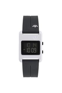 Цифровые модные цифровые часы в стиле ретро-поп из пластика/смолы - Aost23567 adidas Originals, черный