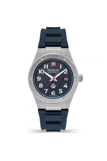 Спортивные аналоговые кварцевые часы Sonoran из нержавеющей стали — Smwgn2101901 Swiss Military Hanowa, синий