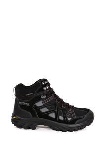 Походные ботинки с водонепроницаемой изотексой &apos;Burrell II&apos; Regatta, черный