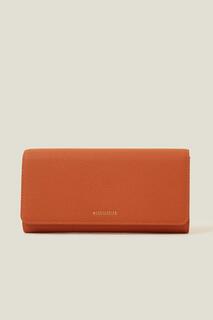 Большой кошелек Accessorize, оранжевый