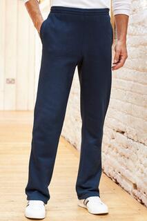 Спортивные брюки с прямым подолом – длина 33 дюйма Cotton Traders, синий