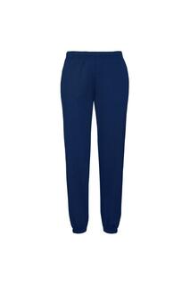 Спортивные брюки с эластичными манжетами/спортивные штаны Fruit of the Loom, темно-синий