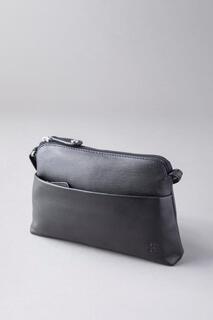 Маленькая кожаная сумка через плечо &apos;Rydal&apos; Lakeland Leather, черный