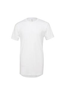 Длинная городская футболка Bella + Canvas, белый