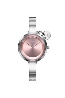 Часы Storm Mera Silver Impatiens из нержавеющей стали розового цвета — 47500/с/уп, розовый