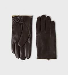 Кожаные перчатки Ralph OSPREY LONDON, коричневый