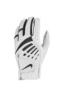 Кожаные перчатки Dura Feel IX 2020 для гольфа на левую руку Nike, белый