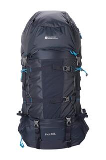 Большой рюкзак объемом 65 л для путешествий, походов и кемпинга Mountain Warehouse, синий