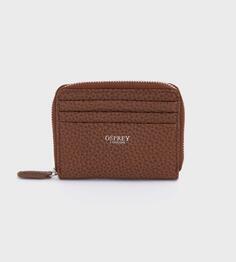 Маленький кожаный кошелек Lyra на молнии с RFID-меткой OSPREY LONDON, коричневый