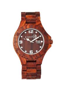 Часы-браслет Raywood с датой Earth Wood, красный