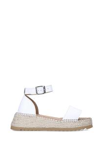 Кожаные сандалии Chase Sandal Carvela, белый