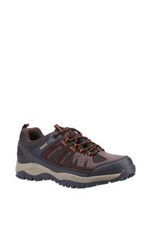 Спортивные кроссовки &apos;Maisemore Low&apos; Suede PU Mesh Hiking Shoes Cotswold, коричневый