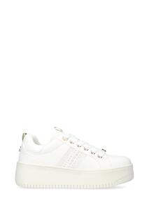 Массивные кроссовки &apos;Leslie Lace Up Pearl&apos; Trainers KG Kurt Geiger, белый