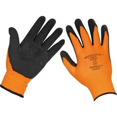 ПАРА перчаток из пеноматериала с латексным покрытием — XL — легкие защитные перчатки с улучшенным захватом Loops, мультиколор