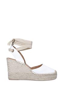 Кожаные сандалии Spritz Tie Carvela, белый