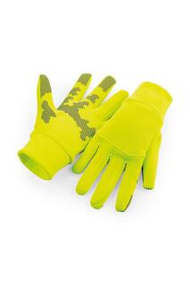 Спортивные технические перчатки Softshell Beechfield, желтый Beechfield®