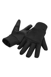 Спортивные технические перчатки Softshell Beechfield, черный Beechfield®