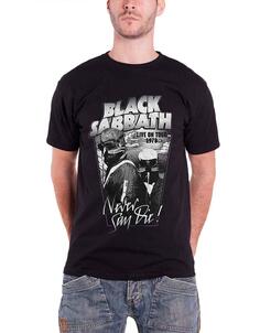 Черная футболка Never Say Die Live on Tour 1978 Black Sabbath, черный
