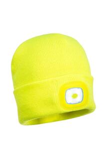 Перезаряжаемая шапка-фонарик Portwest, желтый