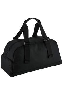 Переработанная дорожная сумка Bagbase, черный