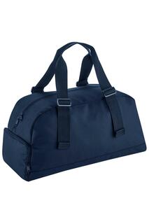 Переработанная дорожная сумка Bagbase, темно-синий