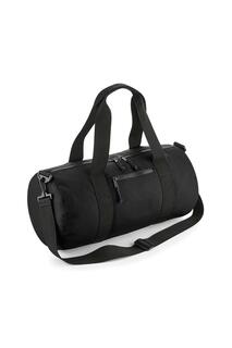 Переработанная сумка-бочка Bagbase, черный