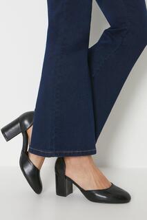 Туфли-лодочки Desiree на среднем блочном каблуке с миндалевидным носком Wallis, черный